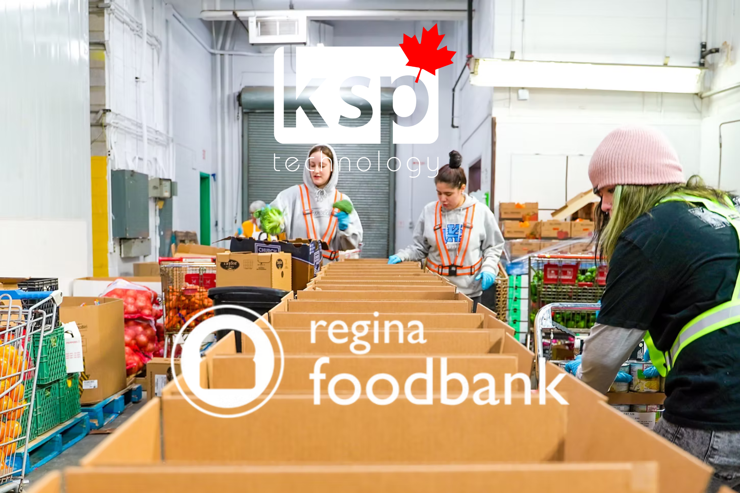 KSP Helping the Regina Foodbank