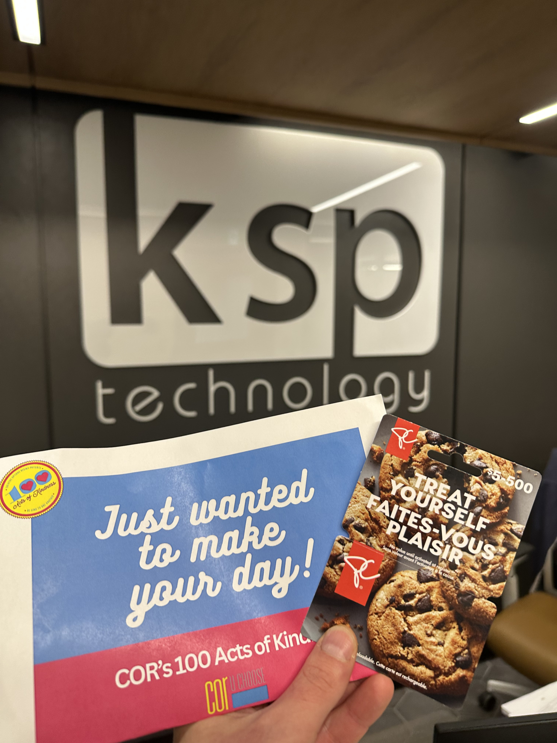 Just wanted to make your day