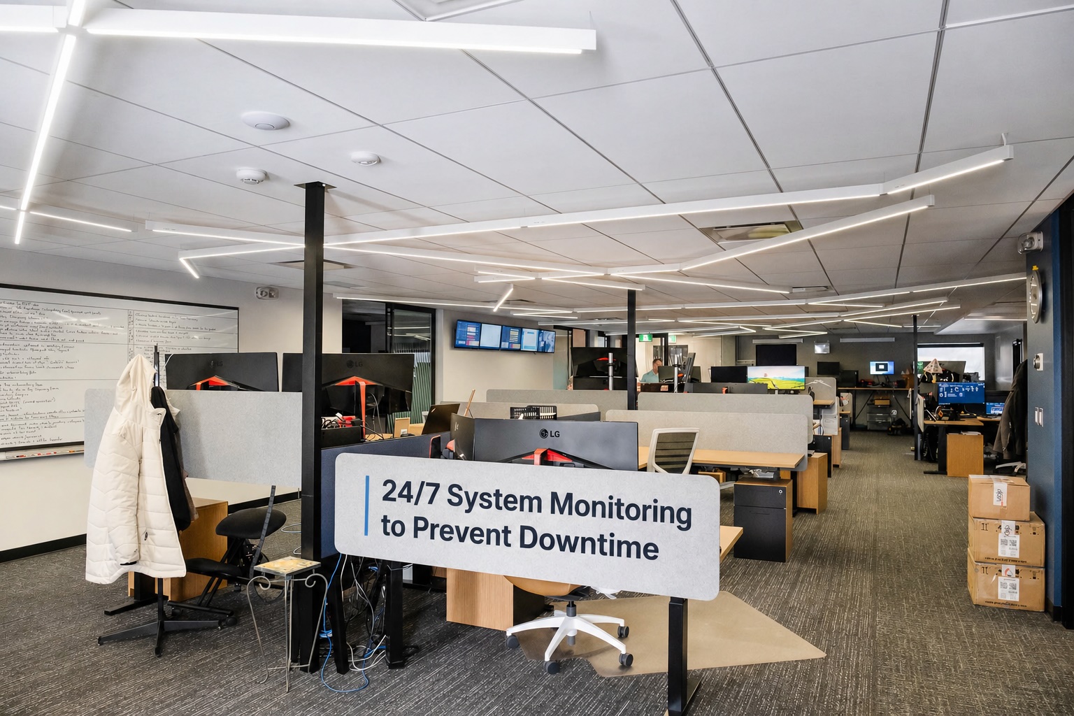 24-7 monitoring to prevent downtime