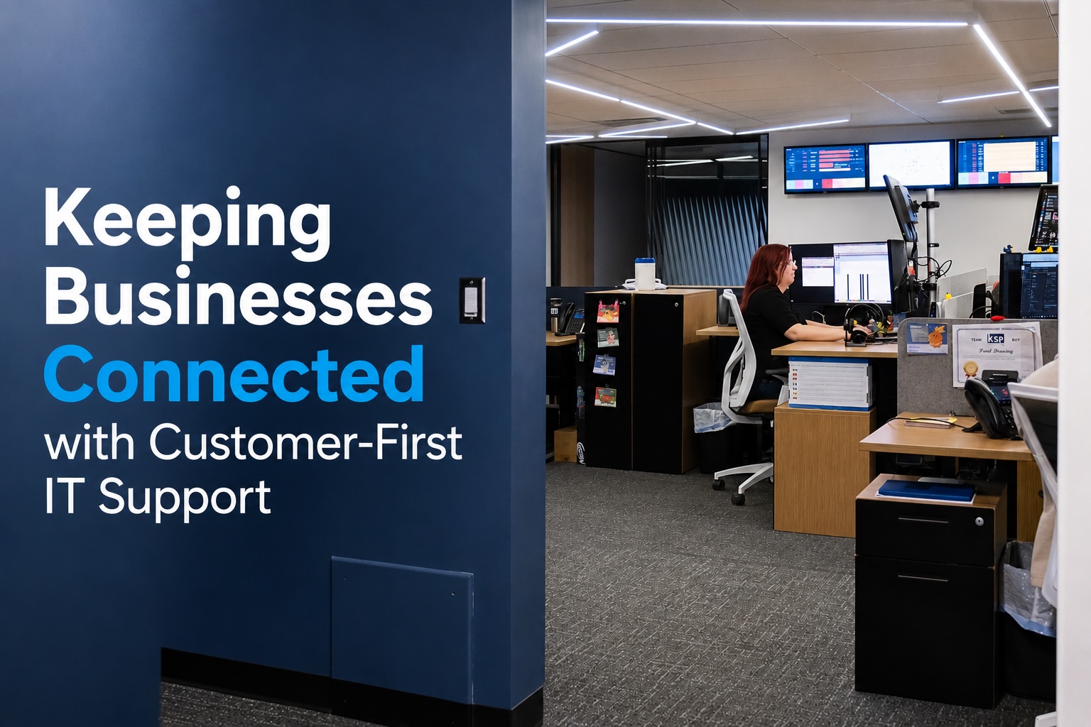 Keeping Businesses Connected with Customer-First IT Support