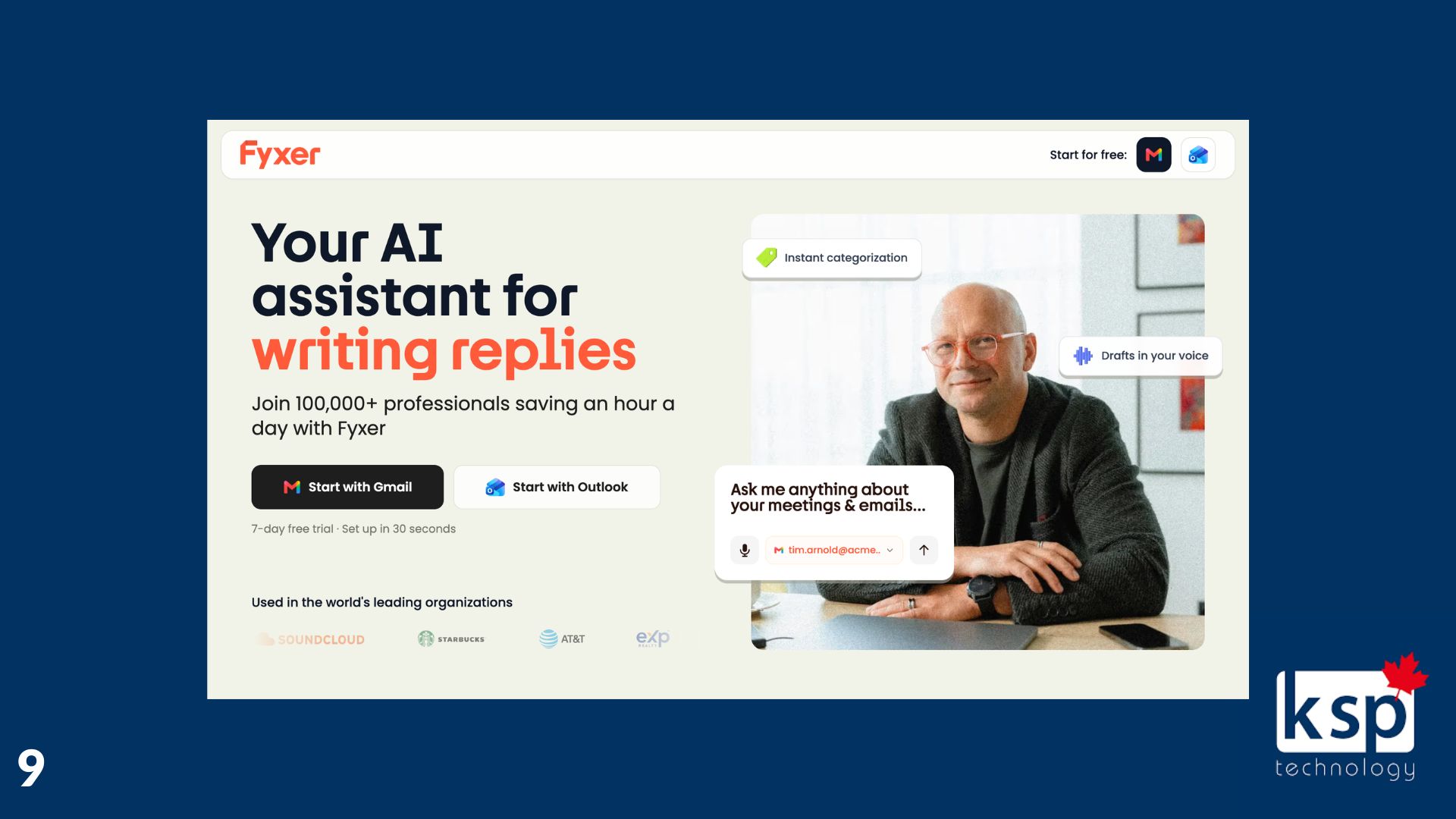 Fyxer for email