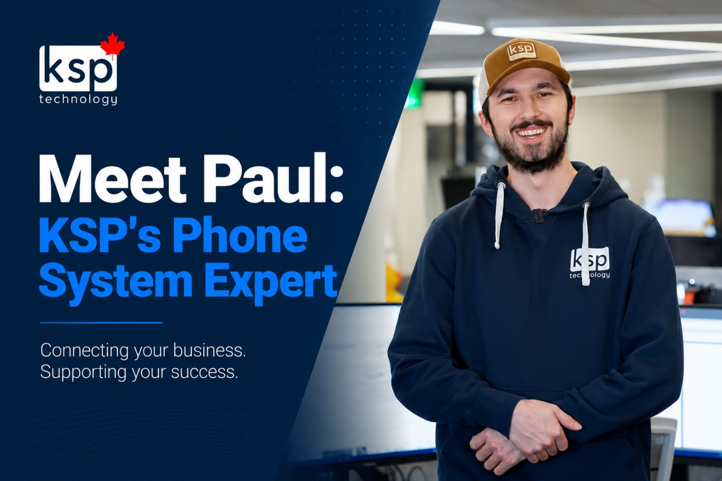 Meet Paul KSP's phone system expert